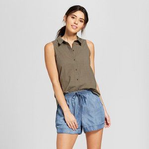 Universal Thread Olive Green Tank